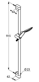 Kludi Душевой гарнитур "Fizz 6764005-00" – фотография-4