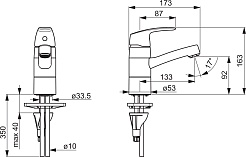 Oras Смеситель Safira 1015 для раковины – фотография-2