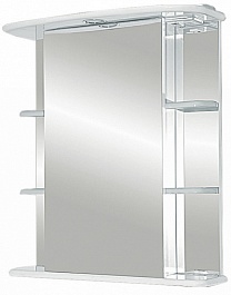 Misty Зеркальный шкаф Магнолия 55 L – фотография-1