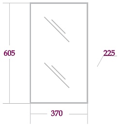 Onika Зеркальный шкаф Мини 30.00 угловой – фотография-4