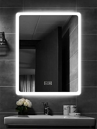 Ceruttispa Зеркало Мадера 60x80 с подогревом – фотография-3