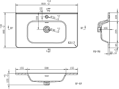 Brevita Мебель для ванной Risacca Crema 80 серая – фотография-17