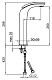 Webert Смеситель для раковины Aria AI830402015083 Brina  – фотография-8