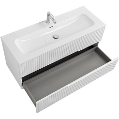 Cezares Тумба с раковиной Duet 120 подвесная CZR-8073-120 bianco lucido – фотография-6