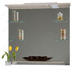 Водолей Мебель для ванной "Ницца D 90" дуб с б/к, умывальник Elen – фотография-3