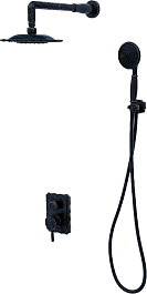 Milacio Душевая система Vitoria MC.105.BBR черная бронза – фотография-1