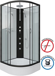Niagara Душевая кабина Classic NG-6703-14BKTG – фотография-1