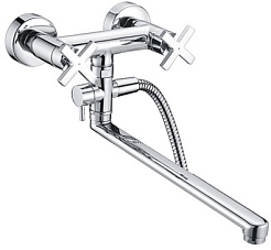 WasserKRAFT Смеситель для ванны "Weser 7802L" – фотография-1