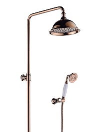 Lemark Душевая система Spark LM6762RG, розовое золото – фотография-4