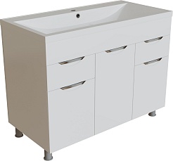 Mixline Мебель для ванной Этьен 90 белая – фотография-2