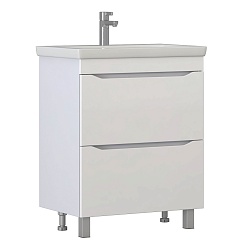 Vigo Тумба под раковину Grani 70 напольная белая – фотография-1