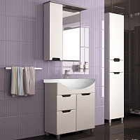 Mixline Мебель для ванной Прометей 65	 L белая