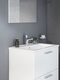 Vitra Смеситель для раковины Solid S A42440EXP хром – фотография-3