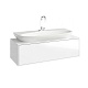 Aqwella Тумба с раковиной Genesis 100 белая – фотография-13