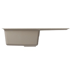 Mixline Мойка кухонная ML-GM31 бежевая – фотография-3