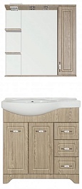 Style Line Мебель для ванной Олеандр-2 82 карпатская ель – фотография-1