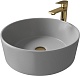 Grossman Раковина накладная Color 41 GR-3013GM серая матовая – картинка-9
