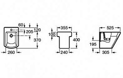 Roca Унитаз приставной Hall 347627000 – фотография-2