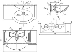 Водолей Тумба с раковиной Колумбия 90 L венге – фотография-4