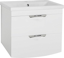 Style Line Тумба под раковину Жасмин 2 60 Люкс Plus подвесная белая