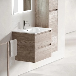 Sancos Тумба под раковину Libra 60 дуб галифакс натуральный – фотография-4