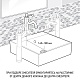 Paini Смеситель для раковины Nove 09CR205LL с длинным изливом, высокий, хром – картинка-11