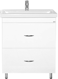 Misty Тумба с раковиной Фостер 70 с 2 ящиками – фотография-1