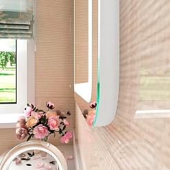 Continent Зеркало Lucia Led 550x800 – фотография-9