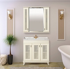 Misty Зеркало для ванной Вивьен 90 – фотография-4