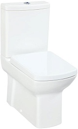 Creavit Унитаз Lara LR360 белый, с биде – фотография-1