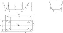 BelBagno Акриловая ванна BB60-1800-750 180x75 – фотография-6