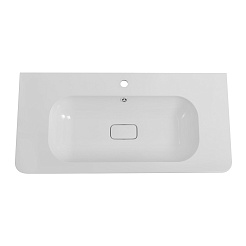 Cezares Тумба с раковиной Relax 100 подвесная bianco lucido – фотография-13