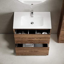 Sancos Мебель для ванной Libra Floor 80 дуб чарльстон – фотография-6