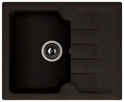 Dr. Gans Мойка гранитная Лора 620 черный – фотография-1