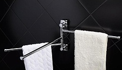 Fixsen Держатель полотенца Kvadro FX-61302A-3 – фотография-2
