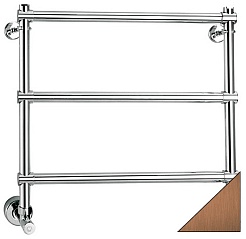 Margaroli Полотенцесушитель Sole 370-440 бронза – фотография-1