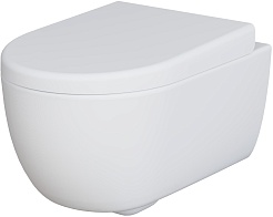 Ambassador Сиденье для унитаза Abner белое – фотография-2