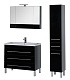 Aquanet Мебель для ванной Верона 100 черная напольная (230323) – картинка-10