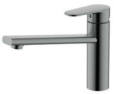 Aquatek Смеситель для кухни Ника AQ1880BGM оружейная сталь