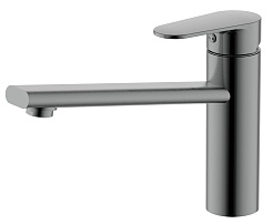 Aquatek Смеситель для кухни Ника AQ1880BGM оружейная сталь – фотография-1