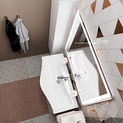 Mixline Зеркало Аккорд Минио-2 90 – фотография-5