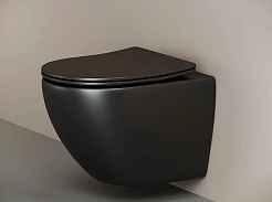 Ceramicanova Подвесной унитаз Metropol Rimless с шумоизоляционной панелью CN1000 с системой инсталляции Envision кнопка Flat хром – фотография-6