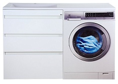 Misty Тумба с раковиной Фостер 130 L, 3 ящика