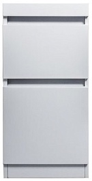 Style Line Мебель для ванной Даллас 100 Люкс L, белая PLUS	 – фотография-9