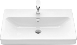 Акватон Мебель для ванной Марти 70 белый/дуб эндгрейн – фотография-14