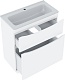 Vivon Тумба под раковину Ostin 70 напольная белая матовая – картинка-13