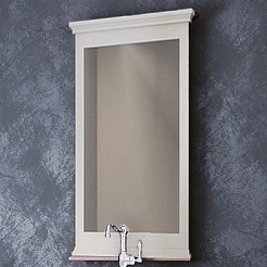 Opadiris Зеркало для ванной Палермо 50 белое – фотография-1