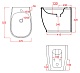 ArtCeram Биде напольное "Azuley AZB002 01;00" – фотография-8