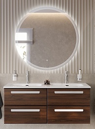 BelBagno Мебель для ванной Eco Cer-N 120 с 4 ящиками орех шоколад софт CZR-8095-120-2 ручки сатин – фотография-1