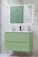 Зов Мебель для ванной Дион 60 подвесная фисташковая